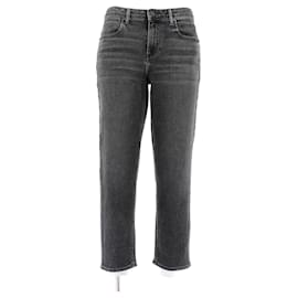 Alexander Wang Ride Jeans grau Baumwolle
