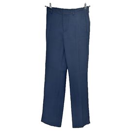 Autre Marque Pantalones de viscosa azul marino MAISON SARAH LAVOINE