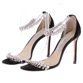 Sandali con tacco neri - Jimmy Choo