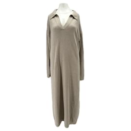Autre Marque Langes Cashmere-Kleid