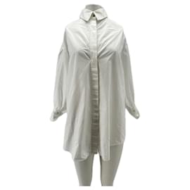 Autre Marque Oversized weiße Hemd