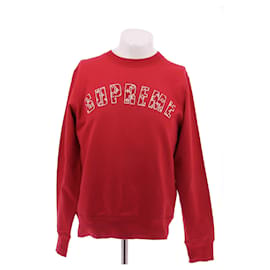 Louis Vuitton x Supreme Sweatshirt Rot M