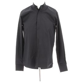 Camicia Saint Laurent in cotone nero