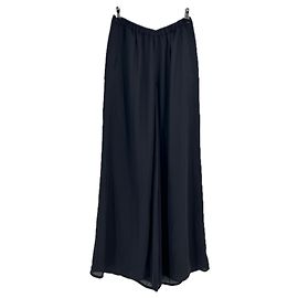Autre Marque Pantalón negro transparente