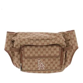 Borsa Banana Gucci Monogramma Marrone in Tela