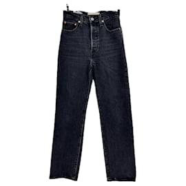 Jeans negro "Ribcage Straight Ankle" - Levi's