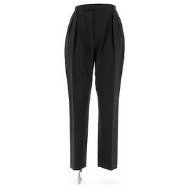 Pantalones de lana negros Céline