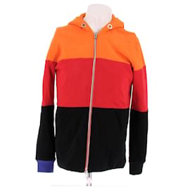 Oranger, roter und schwarzer Pullover - Givenchy