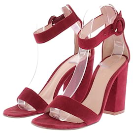 Sandali con tacco rossi - Gianvito Rossi