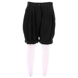 Miu Miu Short nero in seta