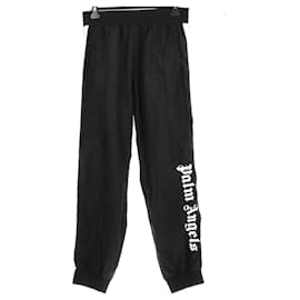 Palm Angels Schwarze Hose mit Logo
