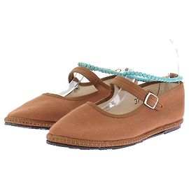 Autre Marque Ballerine CAYUMAS in tela beige 37