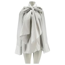 Isabel Marant Pour H&M Weißes Hemd mit Schal