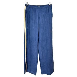 J.Crew Pantalón satinado marino