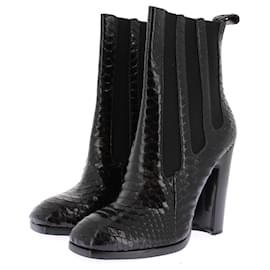 Botines de tacón negros - Alaïa