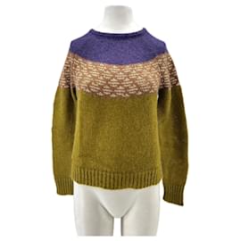 MAKSU Pullover Grün und Lila - Autre Marque