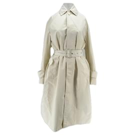 Phoebe Philo Trench blanc cassé avec ceinture