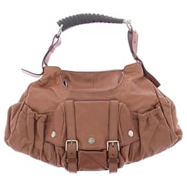 Sac à main Yves Saint Laurent en cuir camel
