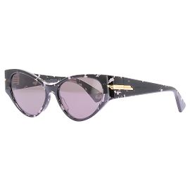 Bottega Veneta Gafas de sol grises de carey