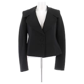 Chaqueta de lana negra Alaïa