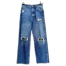 Jeans azules con agujeros IN THE MOOD FOR LOVE - Autre Marque