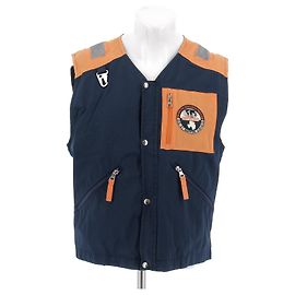 Napapijri ärmellose Jacke marineblau und orange