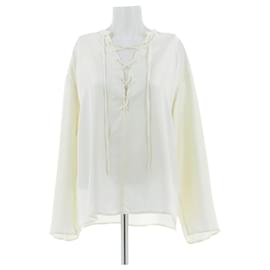 Camisa de seda blanca "ZAMILA" - Autre Marque