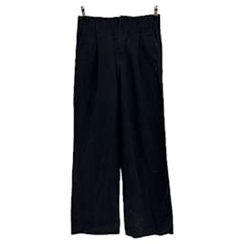 Jeans negros de pierna ancha JIVA LOULOU STUDIO - Autre Marque