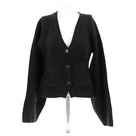 Khaite Schwarzer Cashmere-Cardigan