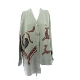 Kaki Wollcardigan - Loewe
