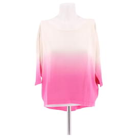 Feiner Pulli in Creme und Rosa aus Kaschmir - Autre Marque