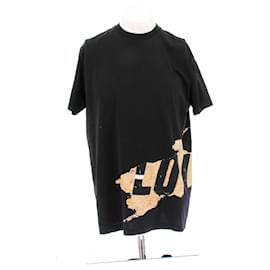 Camiseta Love Givenchy negra de algodón