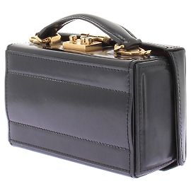 Autre Marque Borsa a mano nera in pelle MARK CROSS