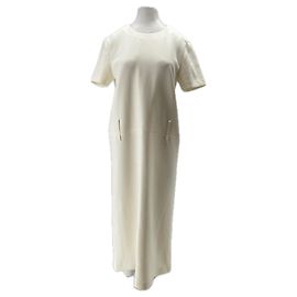 Autre Marque THE FRANKIE SHOP Maxikleid Ecru