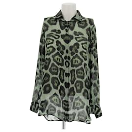 Blusa in seta leopardata - Givenchy