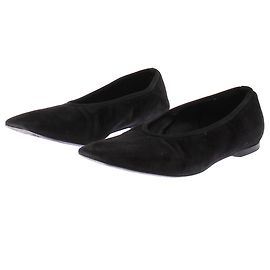 Ballerine Totême in suede nero 37