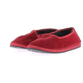 Mocassini Pierre Balmain PIEDATERRE in velluto rosso