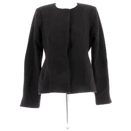 Autre Marque Giacca in lana marrone