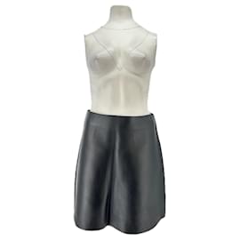 Falda de cuero negra TEURN STUDIOS - Autre Marque