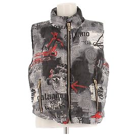 Galliano Ärmellose Daunenjacke