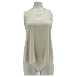Autre Marque Top blanco de algodón THEYSKENS' THEORY