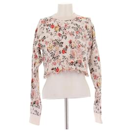 Paco Rabanne Wollpullover mit Blumenmuster Beige XS