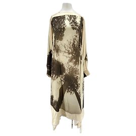 Autre Marque Vestido largo GROVER RAD beige y marrón