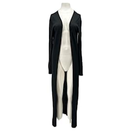 Langer schwarzer Cashmere-Weste - The row