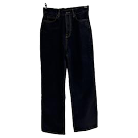 Vaqueros Wardrobe NYC azul oscuro de algodón talla 24 - Autre Marque