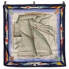 Foulard in seta multicolore Carré 90 di Hermès