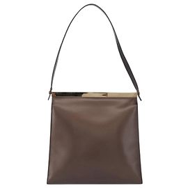 Borsa a spalla vintage Gucci in pelle