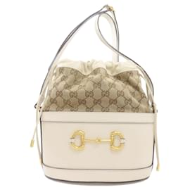 Borsa a secchiello Horsebit Gucci