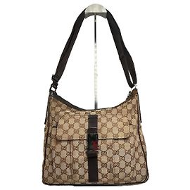 Borsa 2Way Vintage Gucci Monogramma Beige Marrone