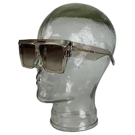 Céline Gafas de sol vintage Celine Paris de gran tamaño Plata